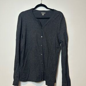 Eddie Bauer Dark Gray Knit Sweater